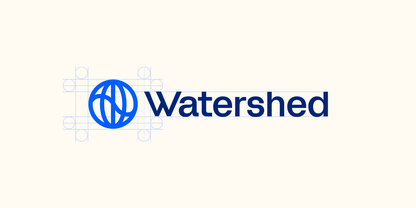 Watershed logo against a cream background